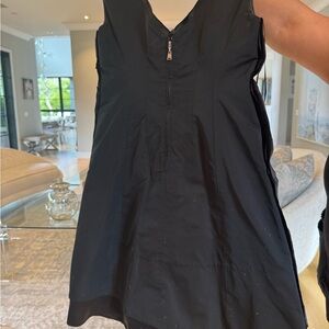 Louis Vuitton Black Sleeveless Mini Dress